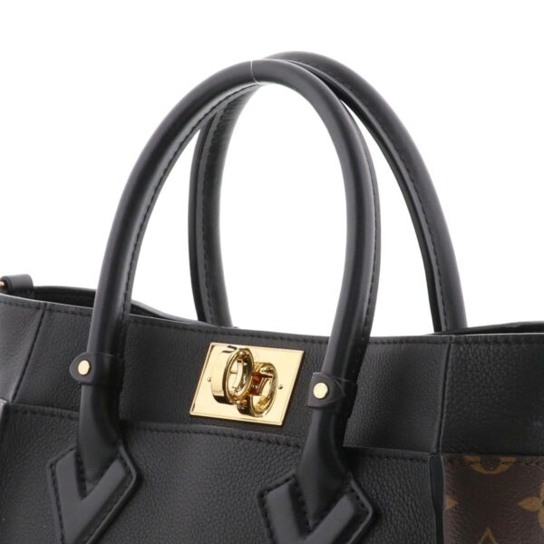 1240002022228 3 Louis Vuitton On My Side PM Handbag Monogram Canvas Noir