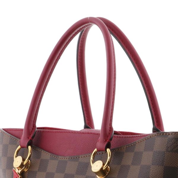 1240002022257 3 Louis Vuitton Riverside Shoulder Bag Damier Brown