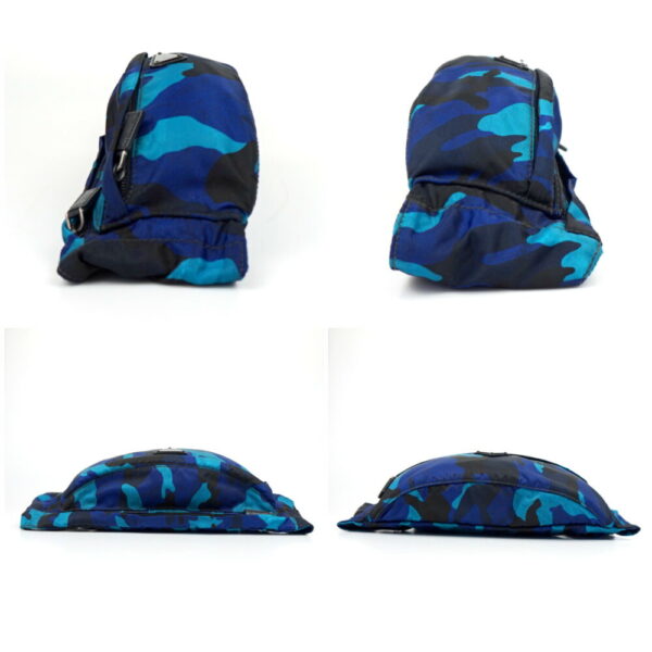 1240002047928 3 Prada Camouflage Waist Bag Blue Black