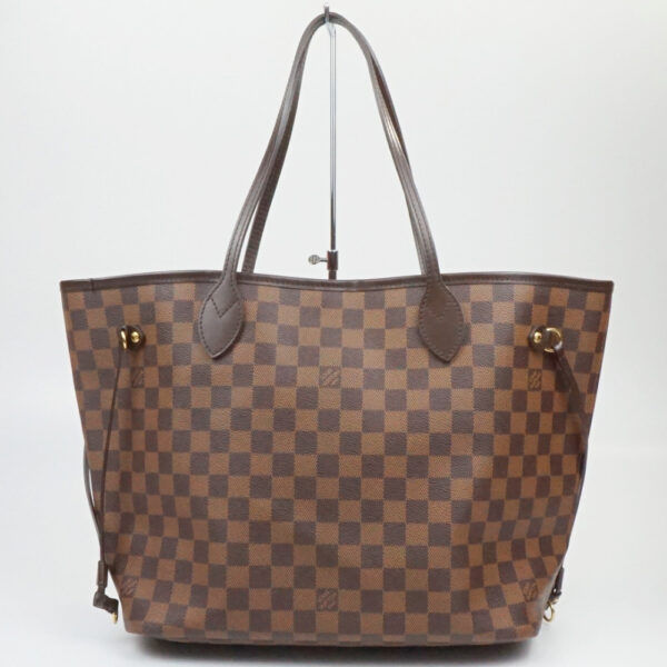 1240002052886 1 Louis Vuitton Neverfull MM Damier Ebene Brown