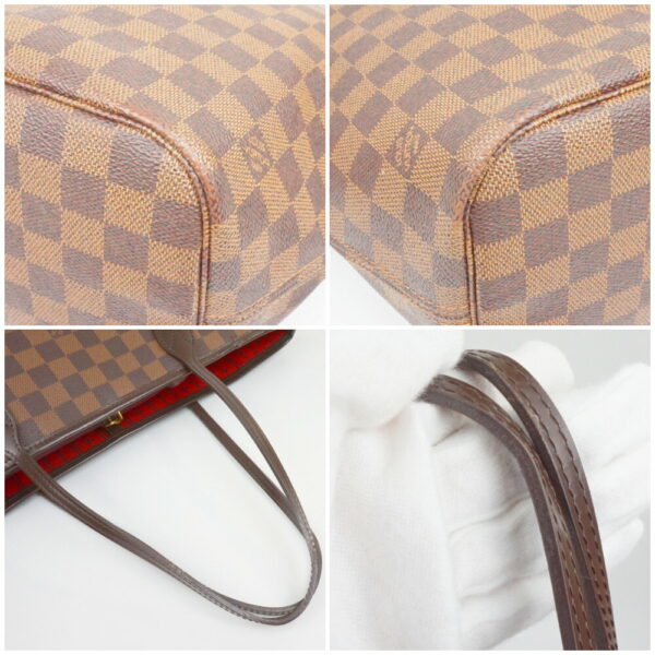 1240002052886 4 Louis Vuitton Neverfull MM Damier Ebene Brown