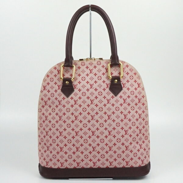 1240002053208 1 Louis Vuitton Alma Monogram Mini Pink Bordeaux