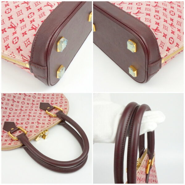 1240002053208 4 Louis Vuitton Alma Monogram Mini Pink Bordeaux