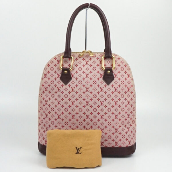 1240002053208 9 Louis Vuitton Alma Monogram Mini Pink Bordeaux