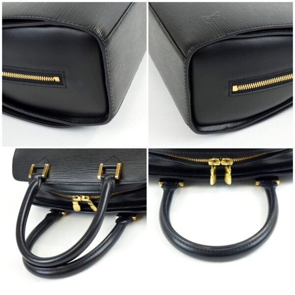 1240002053999 4 Louis Vuitton Pont Neuf Epi Leather Black