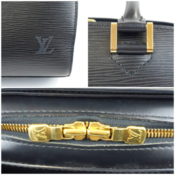 1240002053999 7 Louis Vuitton Pont Neuf Epi Leather Black