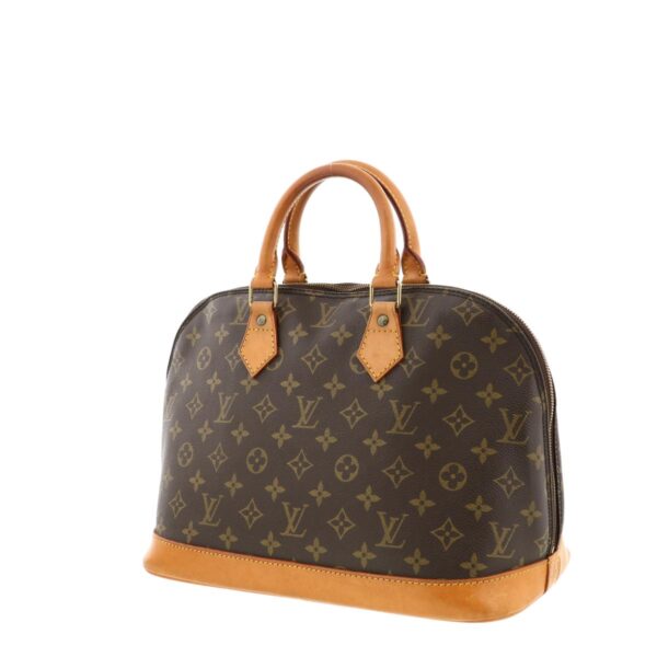 1240003003114 2 Vuitton Monogram Handbag Brown