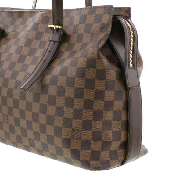 1240003003177 4 Louis Vuitton Chelsea Shoulder Bag Damier Ebene Brown