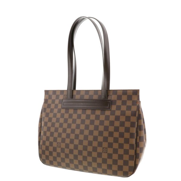 1240003003184 2 Louis Vuitton Parioli PM Shoulder Bag Damier Ebene Brown