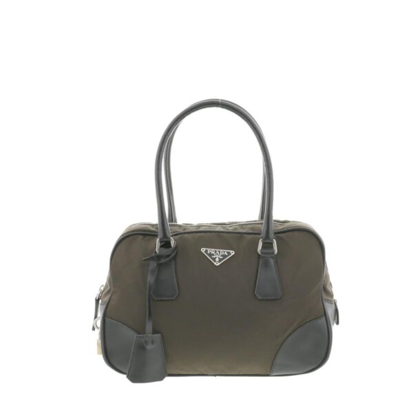 1240003003308 1 Prada Handbag KhakiBlack