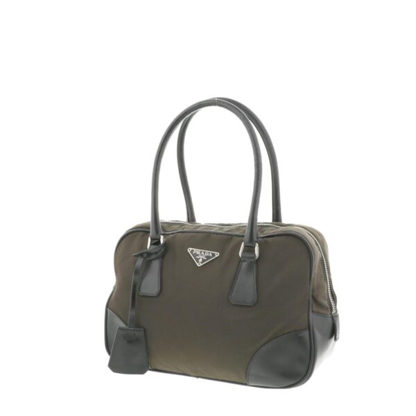 1240003003308 2 Prada Handbag KhakiBlack