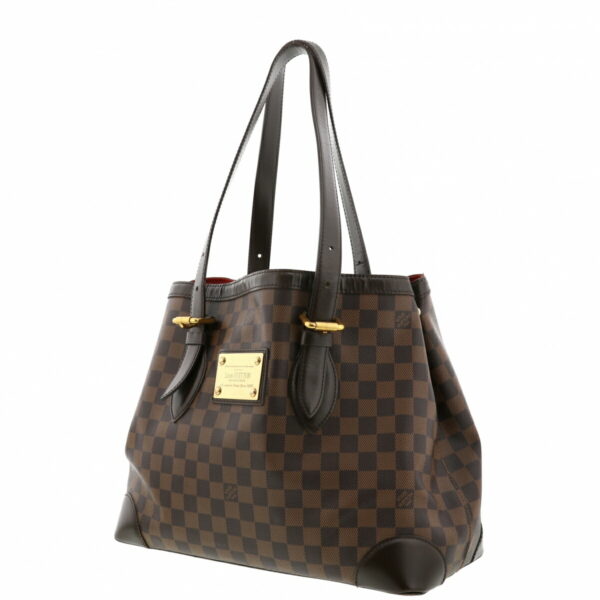 1240003003526 2 Louis Vuitton Hampstead MM Shoulder Bag Damier Ebene