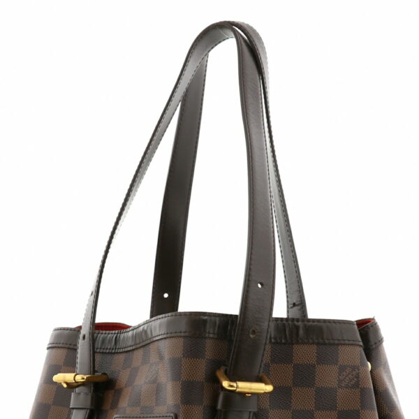 1240003003526 3 Louis Vuitton Hampstead MM Shoulder Bag Damier Ebene