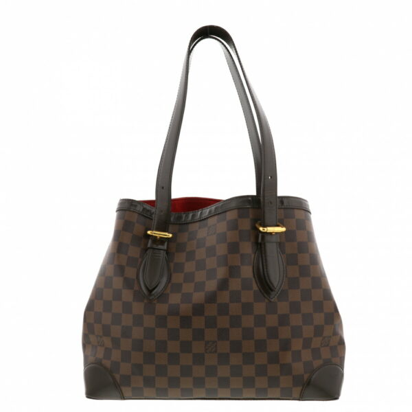 1240003003526 4 Louis Vuitton Hampstead MM Shoulder Bag Damier Ebene