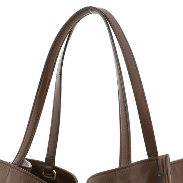 1240003003839 3 Gucci Horsebit 1955 Tote Bag Brown