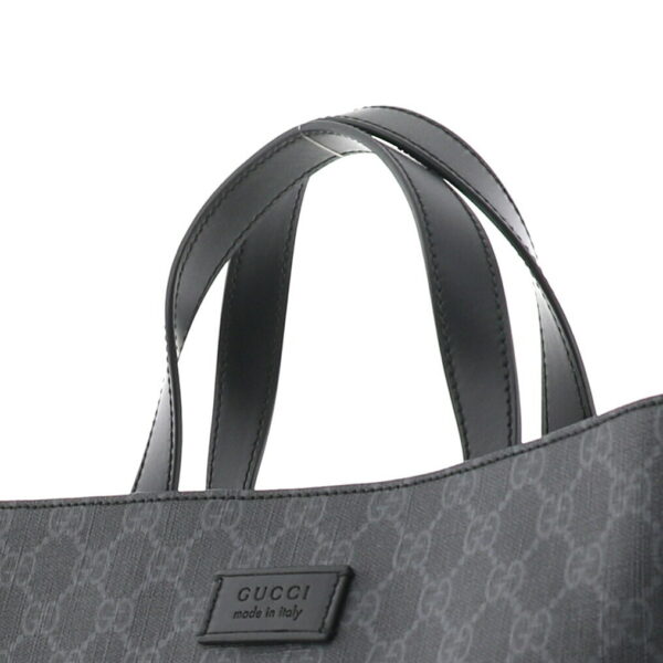 1240003004054 3 Gucci Soft GG Supreme 2WAY Tote Bag Black