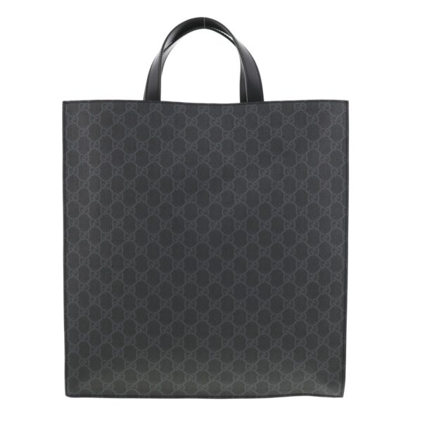 1240003004054 4 Gucci Soft GG Supreme 2WAY Tote Bag Black