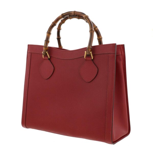 1240003004310 3 Gucci Bamboo Handbag Red