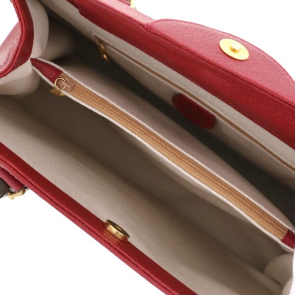 1240003004310 6 Gucci Bamboo Handbag Red