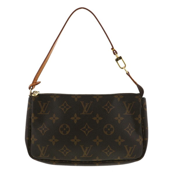 1240003004592 4 Louis Vuitton Pochette Accessory Bag Monogram Brown