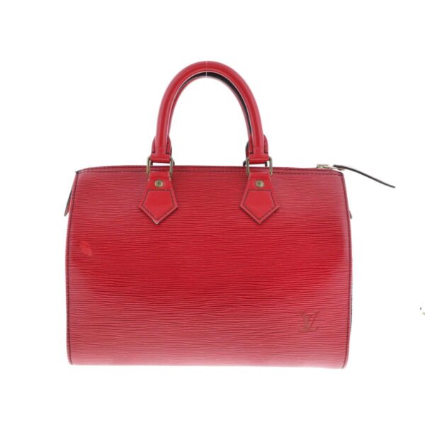 1240003004864 1 Louis Vuitton Speedy 25 Bag Handbag Epi Castillian Red