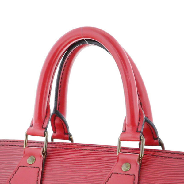 1240003004864 3 Louis Vuitton Speedy 25 Bag Handbag Epi Castillian Red