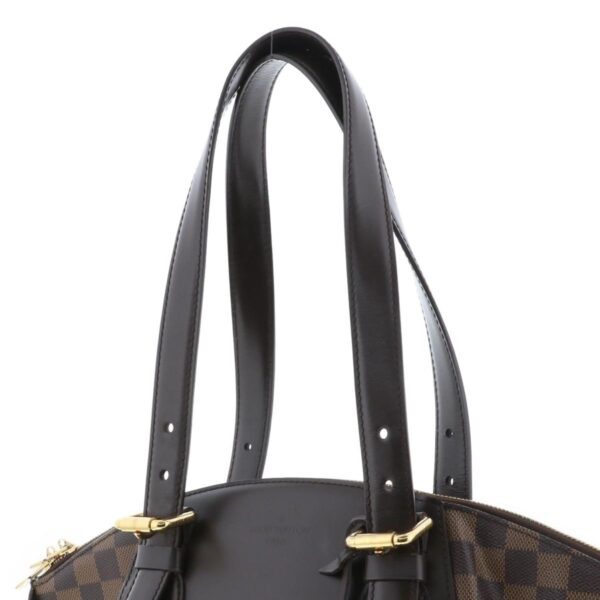 1240003005202 3 Louis Vuitton Verona MM Shoulder Bag Damier Brown