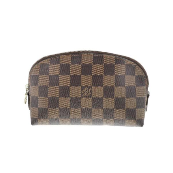 1240003005219 1 Louis Vuitton Pochette Ebene Bag Pouch Clutch Damier Ebene Brown