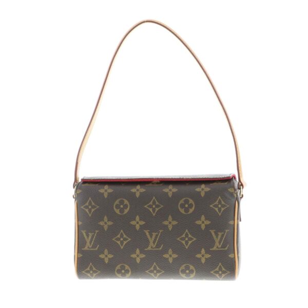 1240003005505 1 Louis Vuitton Recital Shoulder Bag Monogram Brown