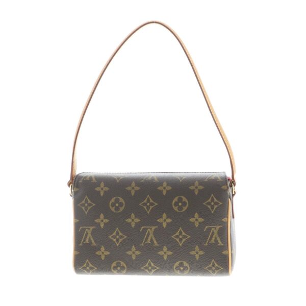 1240003005505 4 Louis Vuitton Recital Shoulder Bag Monogram Brown