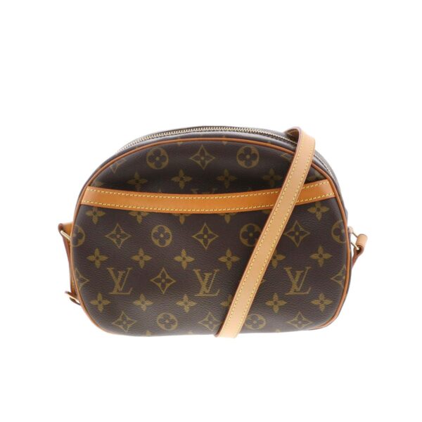 1240003005653 1 Louis Vuitton Blois Shoulder Bag Monogram Brown