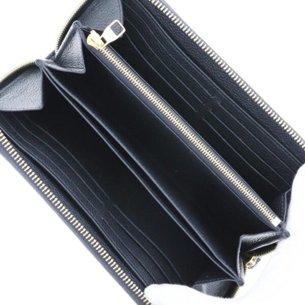 1240003005767 5 Louis Vuitton Zippy Wallet Long Wallet Black