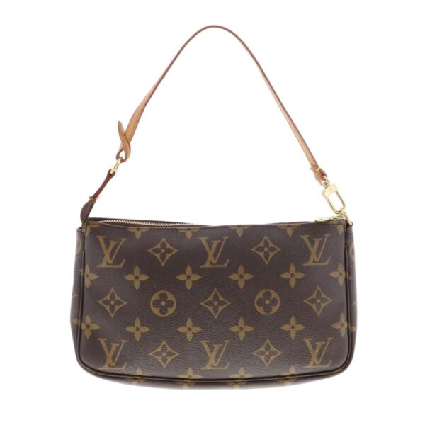 1240003005864 4 Louis Vuitton Pochette Accessory Pouch Monogram Brown