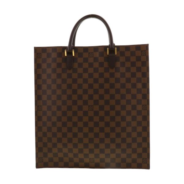 1240003006131 1 Louis Vuitton Sac Plat Tote Bag Damier Ebene