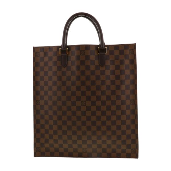 1240003006131 4 Louis Vuitton Sac Plat Tote Bag Damier Ebene