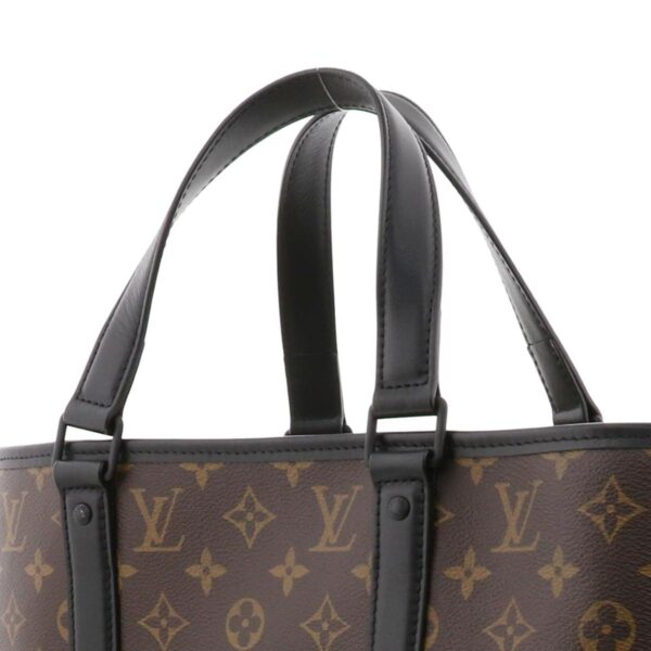 1240003006363 3 Louis Vuitton Weekend Tote PM 2Way Shoulder Bag Macassar Brown