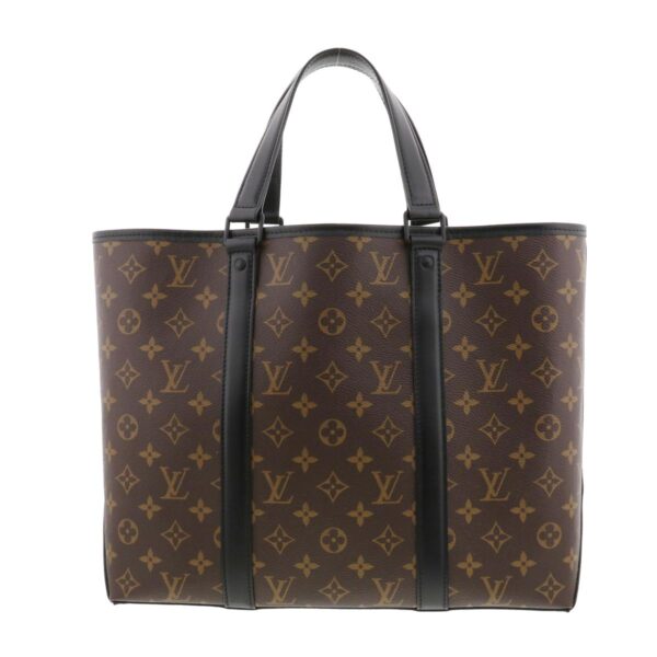 1240003006363 4 Louis Vuitton Weekend Tote PM 2Way Shoulder Bag Macassar Brown