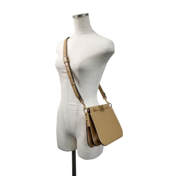 1240003006427 8 Fendi Touch Shoulder Bag Beige Hardware