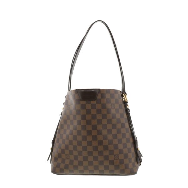 1240004010920 1 Louis Vuitton Riverton Damier Ebene Shoulder Bag Brown