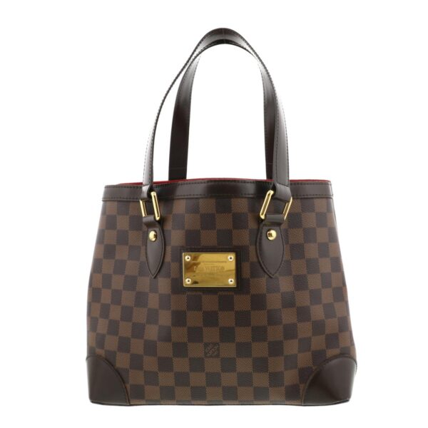 1240004010930 1 Louis Vuitton Hampstead PM Damier Ebene Shoulder Bag Brown