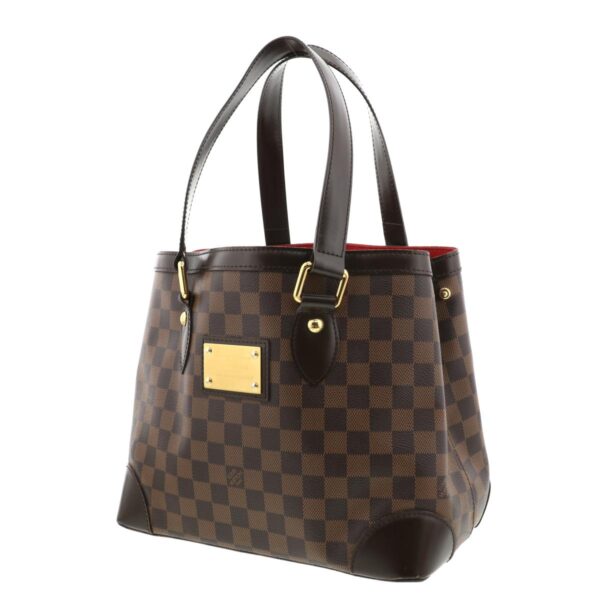 1240004010930 2 Louis Vuitton Hampstead PM Damier Ebene Shoulder Bag Brown