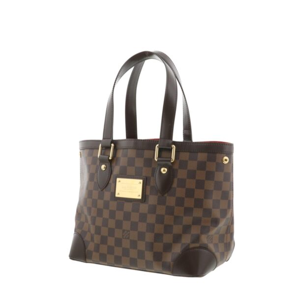 1240004010998 2 Louis Vuitton Hampstead PM Damier Ebene Shoulder Bag Brown