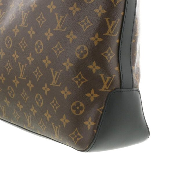 1240004011017 4 Louis Vuitton Davis Monogram Macassar Tote Bag Brown