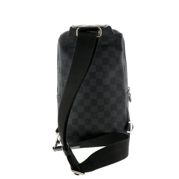 1240004011150 3 Louis Vuitton Avenue Sling Damier Graphite Shoulder Bag Black