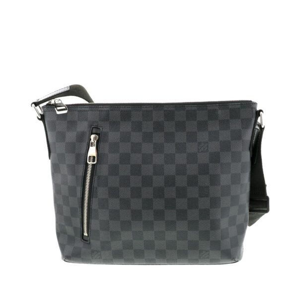 1240004011203 3 Louis Vuitton Mick PM Damier Graphite Shoulder Bag Black