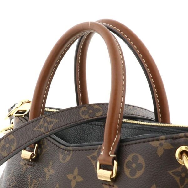 1240004011317 3 Louis Vuitton Pallas BB Monogram Handbag Black