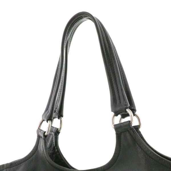 1240004011330 3 Prada Leather Tote Bag Black