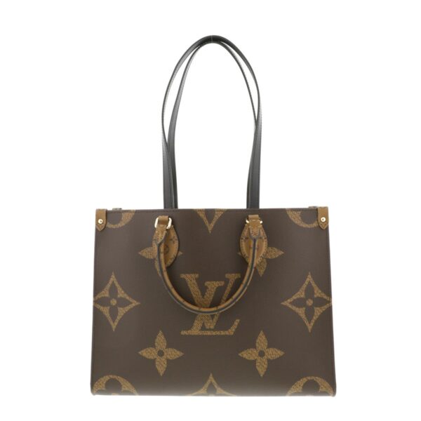 1240004011507 1 Louis Vuitton Monogram Giant Onthego MM Tote Bag Brown