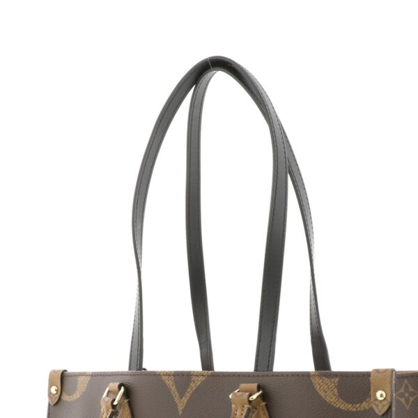 1240004011507 3 Louis Vuitton Monogram Giant Onthego MM Tote Bag Brown