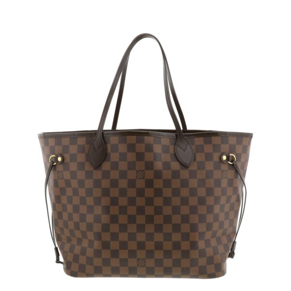 1240004011665 1 Louis Vuitton Damier Ebene Four MM Tote Bag Brown